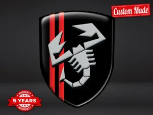 Fiat Abarth Car Door Stickers Resilient Pro Max Elegant Contemporary